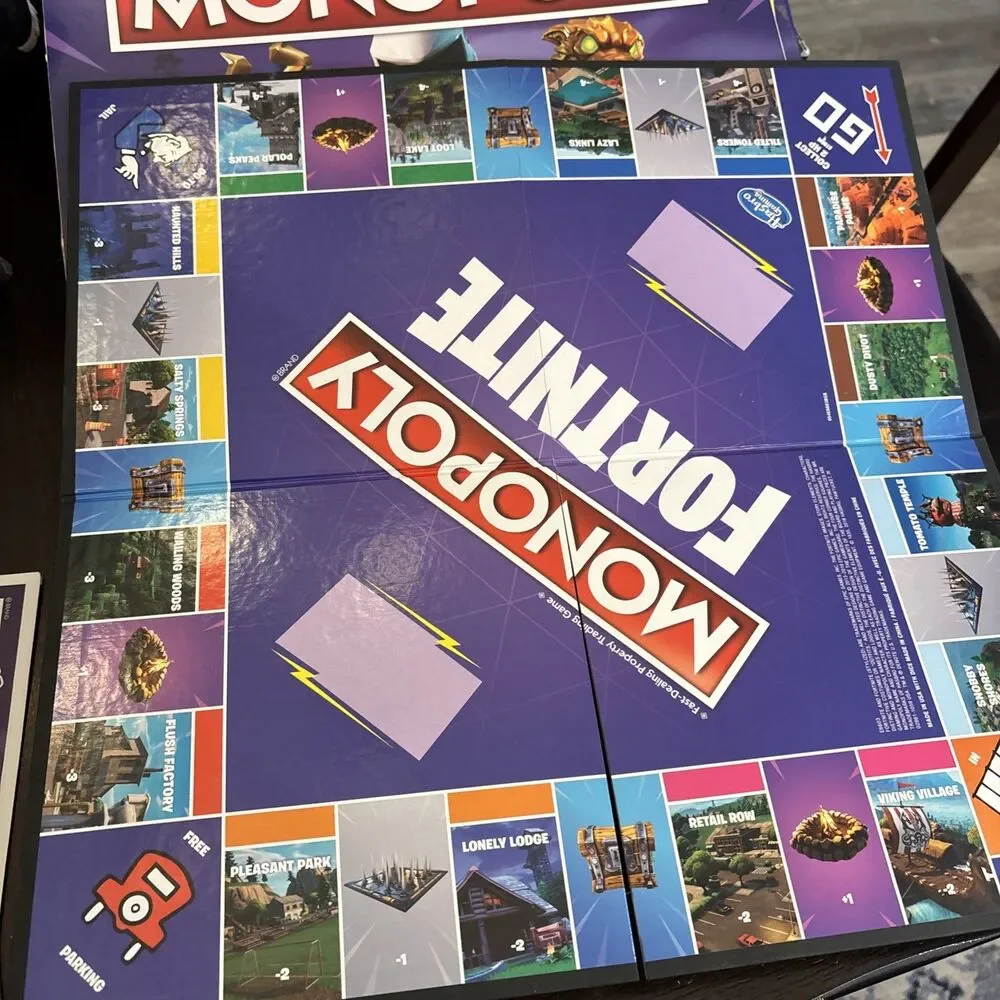 Monopoly Fortnite Board Game - Hasbro 2019 Box Set